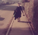 Ferdiye in her Benenden school uniform